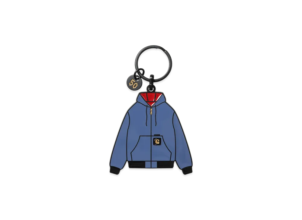 Carhartt WIP OG Active Jacket 50th Anniversary Edition Keychains "Blue"