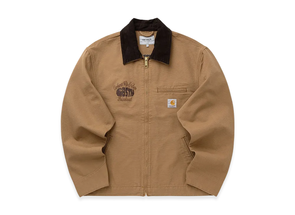 Carhartt WIP x BSTN Feinkost Detroit Jacket "Hamilton Brown/Tobacco"