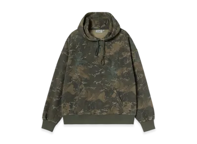 Carhartt WIP Hooded Benton Sweat "Camo Combi Green"