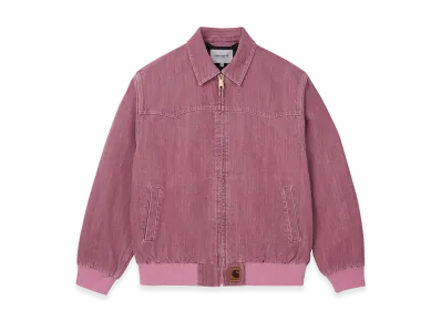 Carhartt WIP Og Santa Fe Jacket "Foxglove Enzyme Bleach Washed"