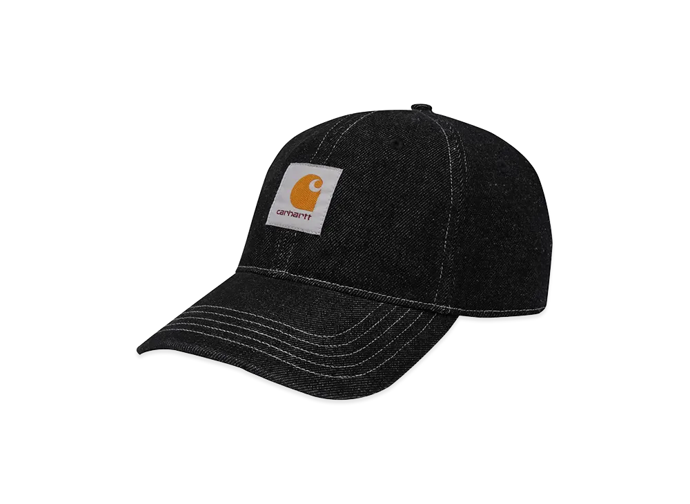 Carhartt WIP Edgar Cap "Black(Rinsed)"