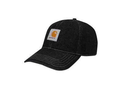 Carhartt WIP Edgar Cap "Black(Rinsed)"