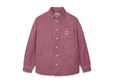 Carhartt WIP L/S Ethan Shirt "Foxglove Enzyme Bleach Wash"