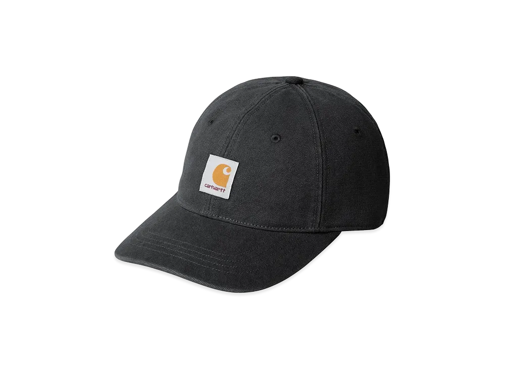 Carhartt WIP Canvas Cap "Black(Stone Washed)"