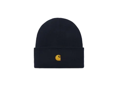 Carhartt WIP Chase Beanie "Dark Navy/Gold"