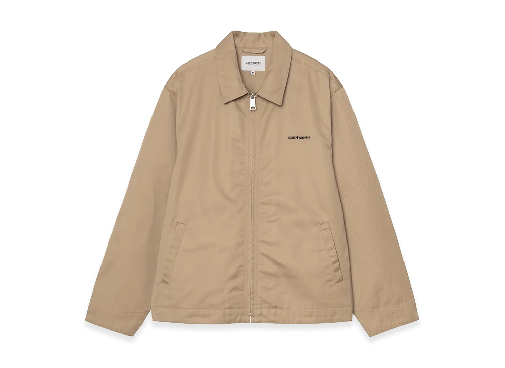 Carhartt WIP Module Script Jacket "Leather/Black"