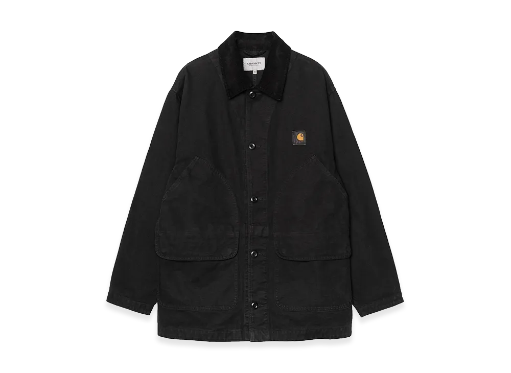 Carhartt WIP Prescott Coat "Black/Black(Garment Dyed)"