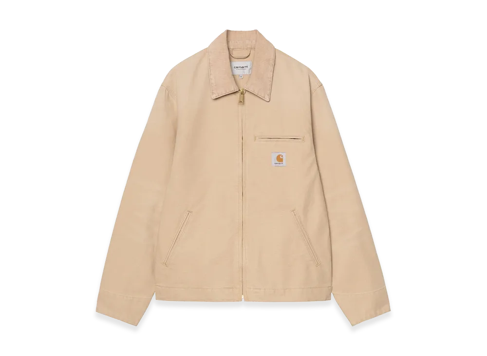 Carhartt WIP Detroit Jacket "Dusty H Brown/Dusty H Brown(Stone Canvas)"