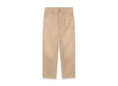 Carhartt WIP Single Knee Pant "Dusty H Brown(Stone Canvas)"