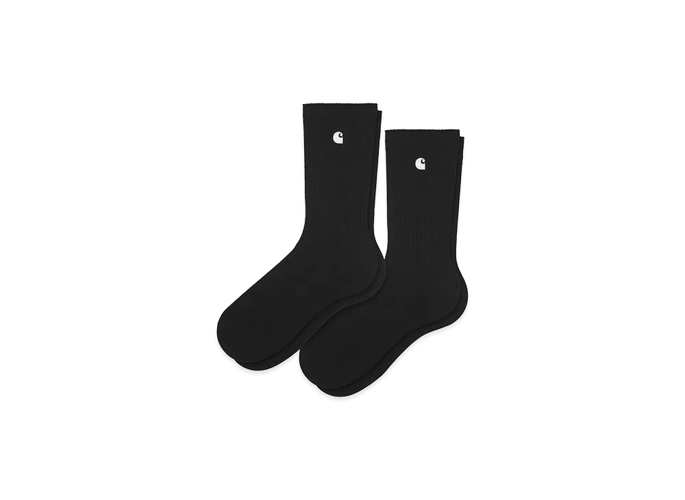 Carhartt WIP Madison Pack Socks "Black/White"