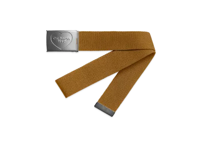 Carhartt WIP Heart Clip Belt "Hamilton Brown/Silver"