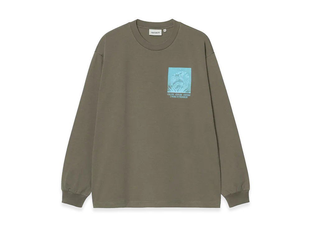Carhartt WIP L/S Emerge T-Shirt "Leaf(Stone Washed)"