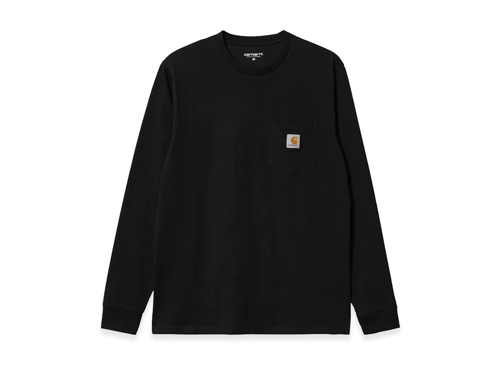 Carhartt WIP L/S Pocket T-Shirt "Black"