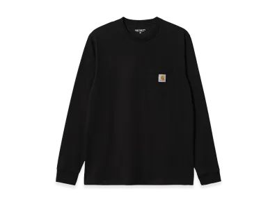 Carhartt WIP L/S Pocket T-Shirt "Black"