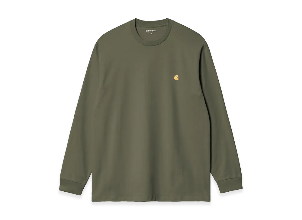 Carhartt WIP L/S Chase T-Shirt "Leaf/Gold"