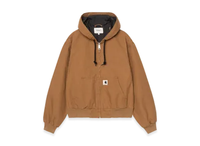 Carhartt WIP Women's Og Active Jacket "Hamilton Brown(Rinsed)"