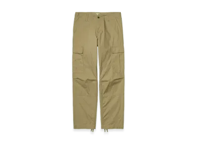 Carhartt WIP Regular Cargo Pant Columbia Rip Stop Rinsed Leather "Khaki"