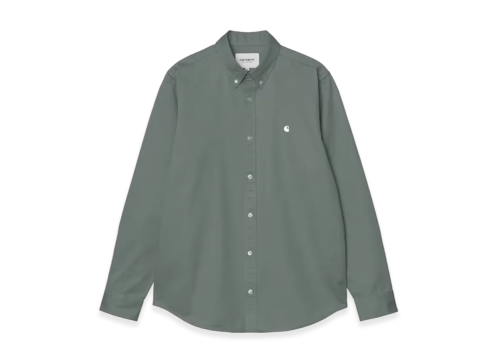 Carhartt WIP Long Sleeve Madison Shirt "Light Green"