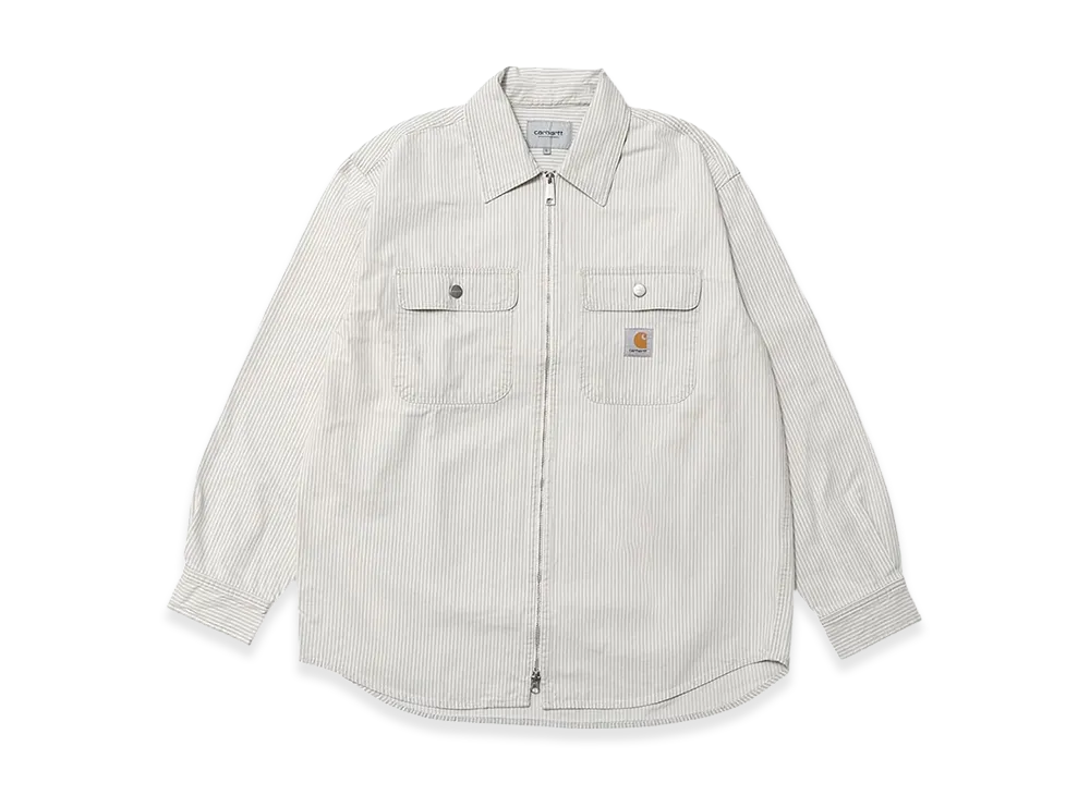 Carhartt WIP Mercer Shirt Jacket "Stripe Graphite/Wax"