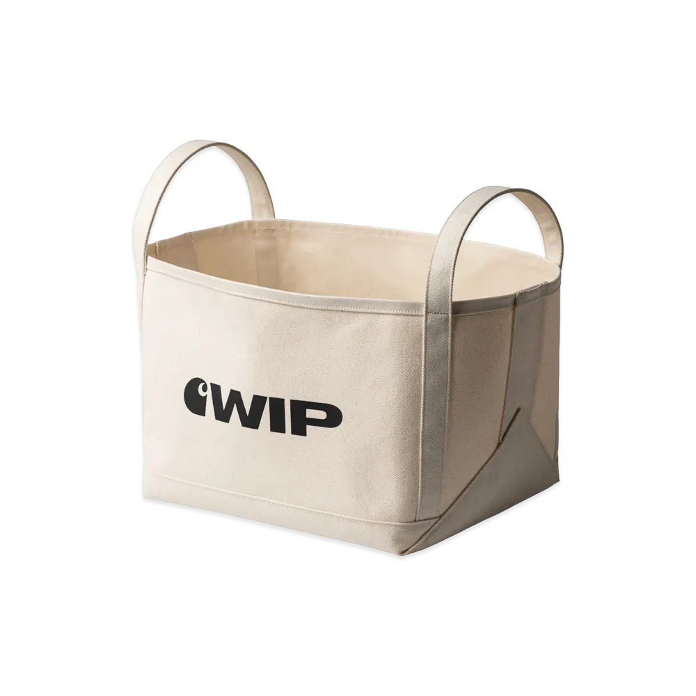 Carhartt WIP Magazine Canvas Basket "Natural"