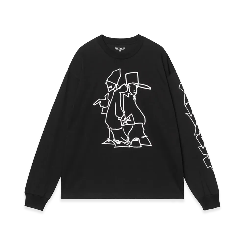 Carhartt WIP L/S Blinkerfluid T-Shirt "Black"