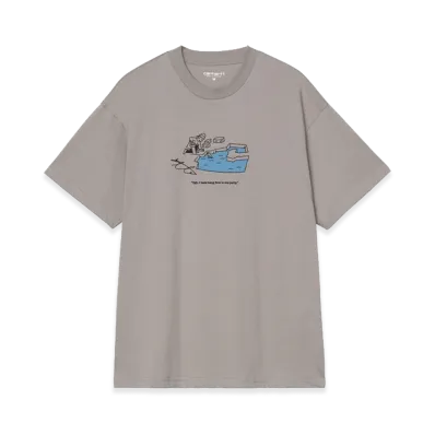 Carhartt WIP S/S Ice Fishing T-Shirt "Shady Grey"