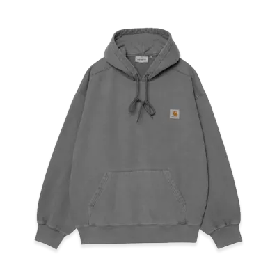 Carhartt WIP Hooded Vista Sweat "Black Garment Dyed"