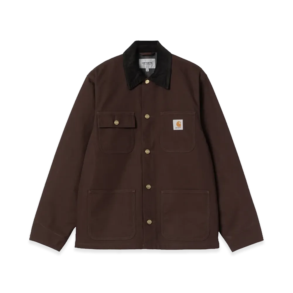 Carhartt WIP Michigan Coat "Tobacco/Black Rigid"