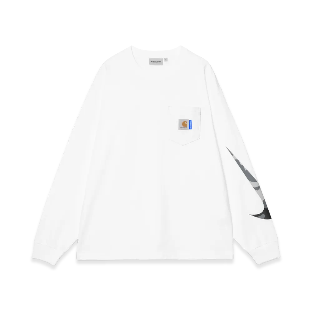Carhartt WIP x Nike for SURPLUS 2026 L/S T-Shirt "White"