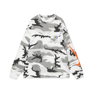Carhartt WIP x Nike for SURPLUS 2026 L/S T-Shirt "Camo"