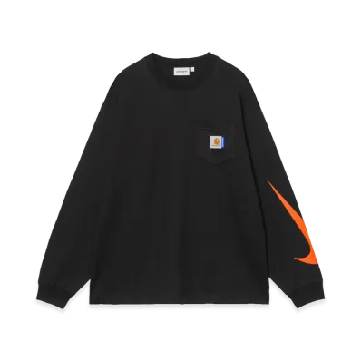 Carhartt WIP x Nike for SURPLUS 2026 L/S T-Shirt "Black"