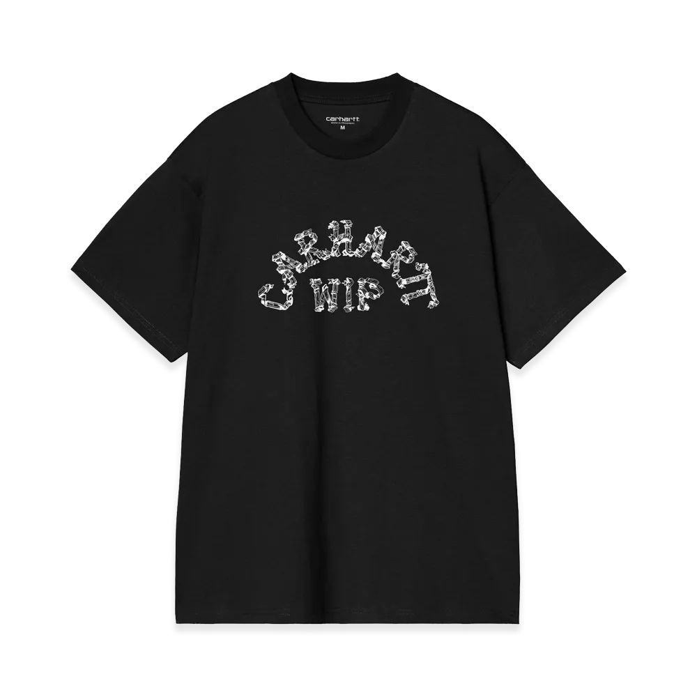 Carhartt WIP S/S Ribbon Script T-Shirt "Black"