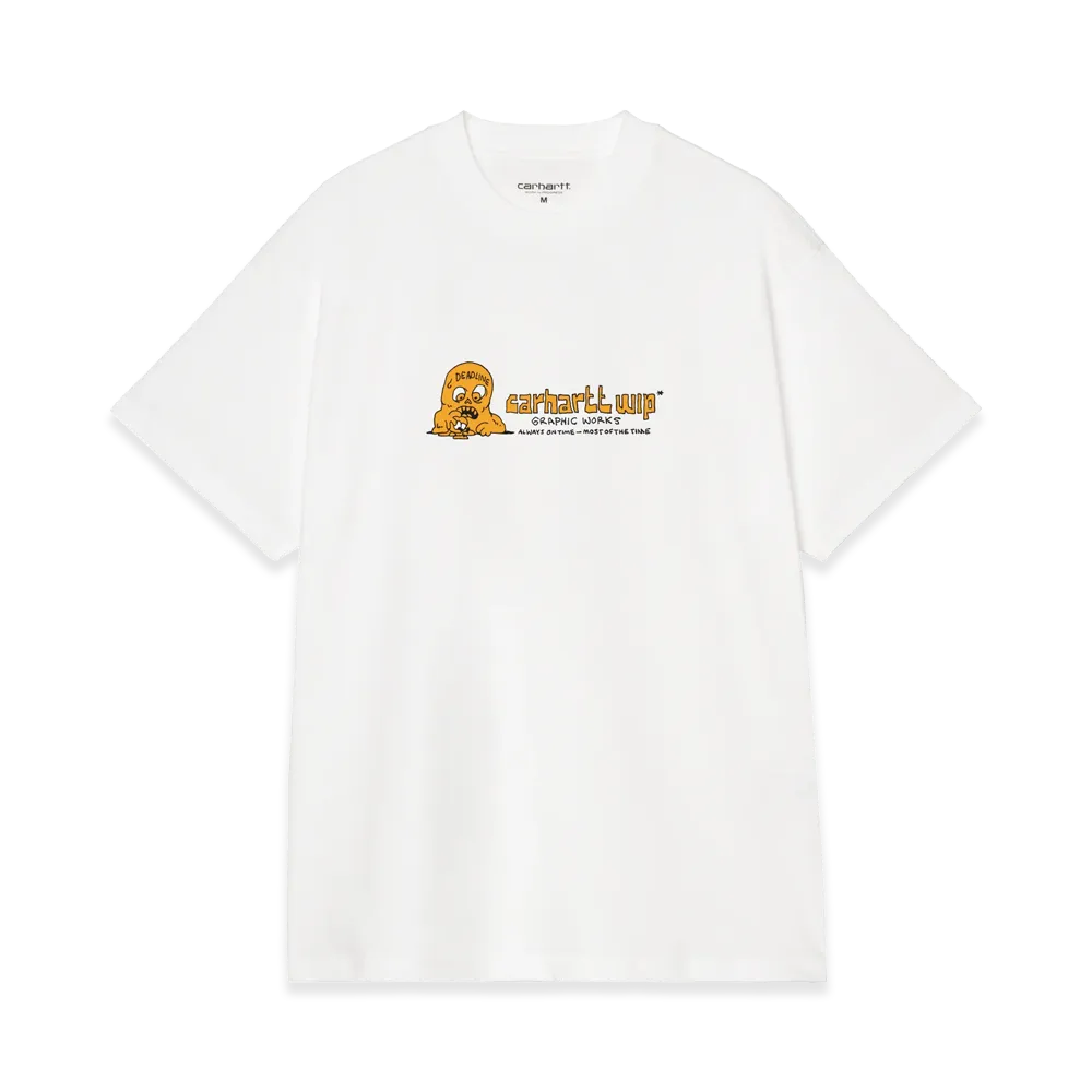 Carhartt WIP S/S Deadline T-Shirt "White"