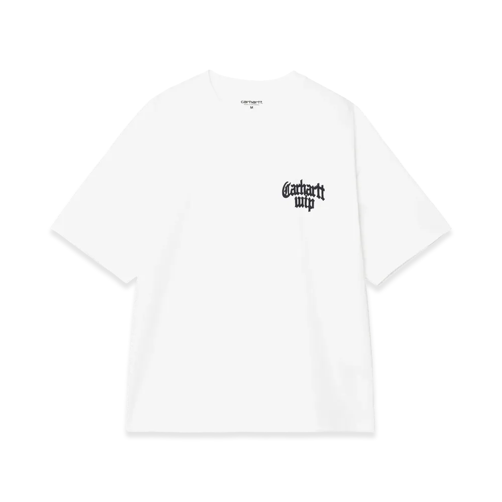 Carhartt WIP S/S Blackletter T-Shirt "White"