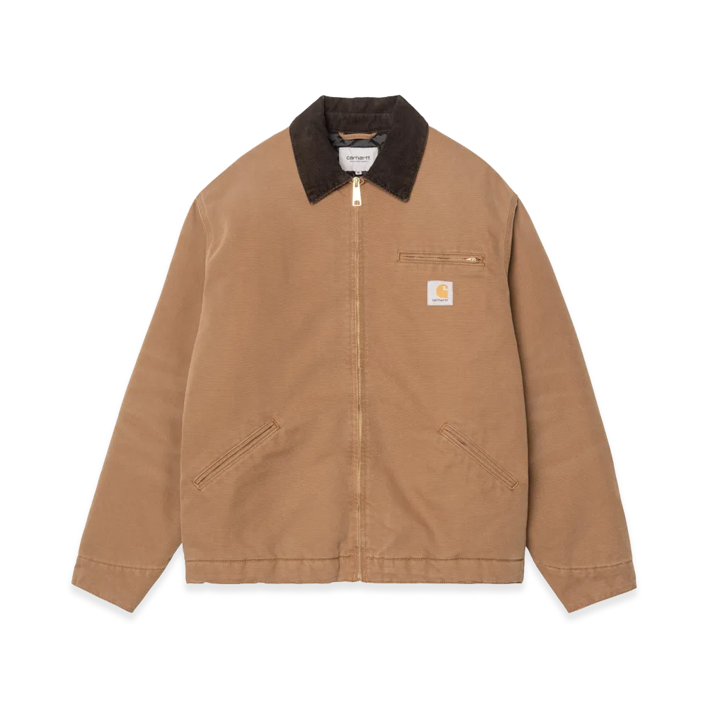 Carhartt WIP OG Detroit Jacket "WIP H Brown/Tobacco Stone Canvas"