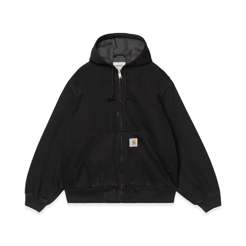 Carhartt WIP OG Active Jacket "Black Rinsed"