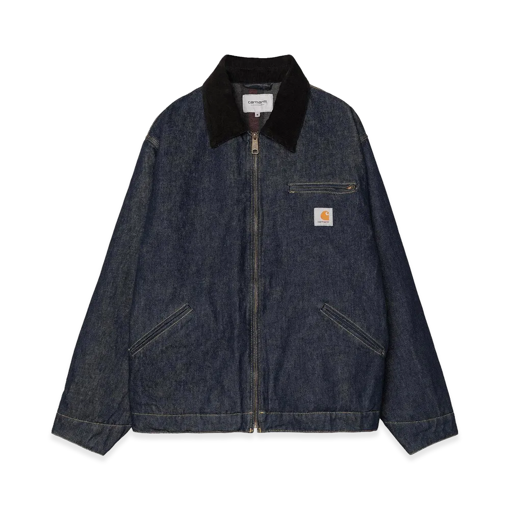 Carhartt WIP OG Detroit Jacket "Blue/Black Rinsed"