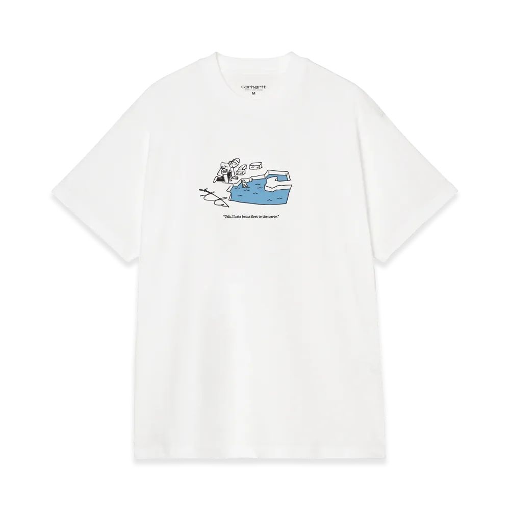 Carhartt WIP S/S Ice Fishing T-Shirt "White"