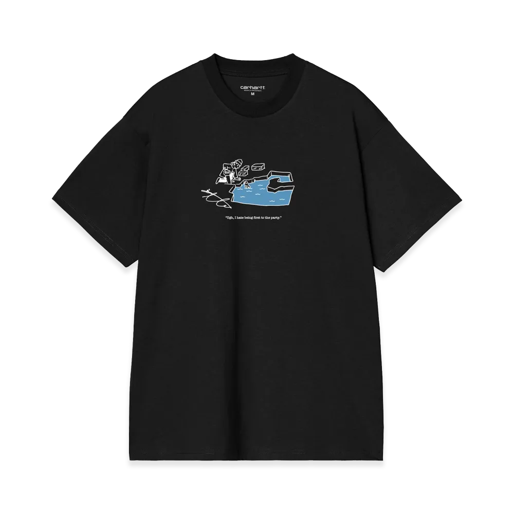 Carhartt WIP S/S Ice Fishing T-Shirt "Black"