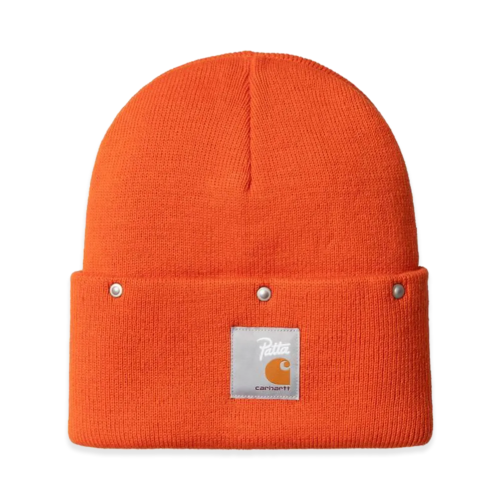 Carhartt WIP x Patta Watch Hat "Safety Orange"