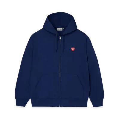 Carhartt WIP Hooded WIP Heart Jacket "Medieval Blue"