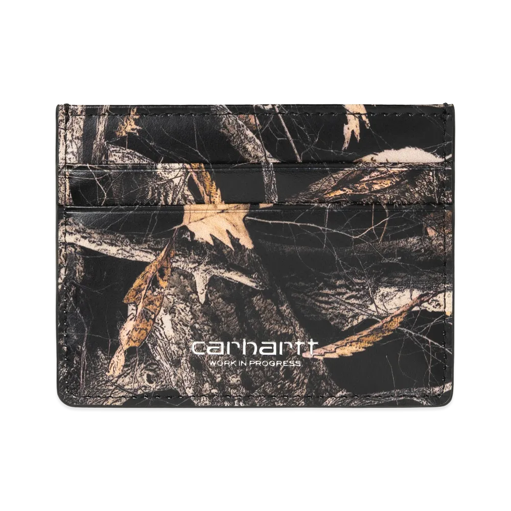 Carhartt WIP Vegas Cardholder "Camo Feather Tree/Black/Silver"