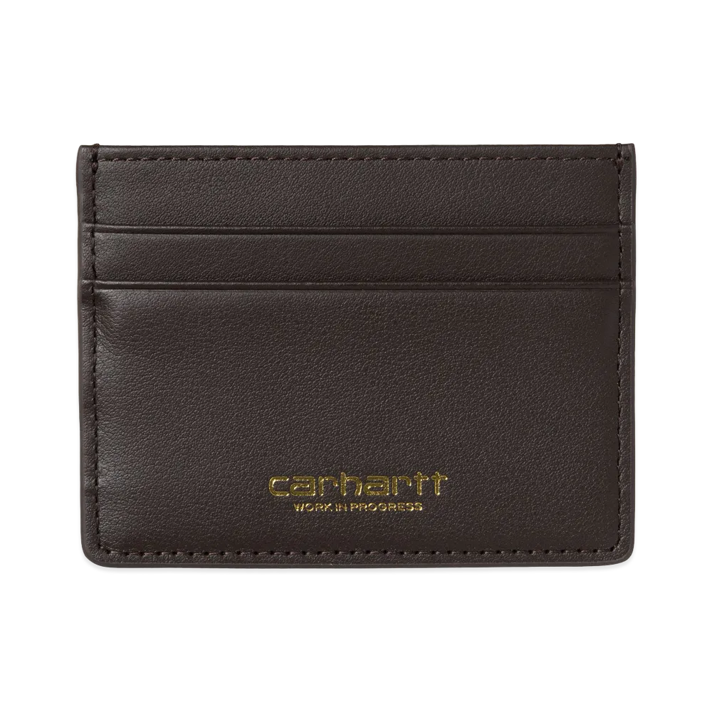 Carhartt WIP Vegas Cardholder "Tobacco/Gold"
