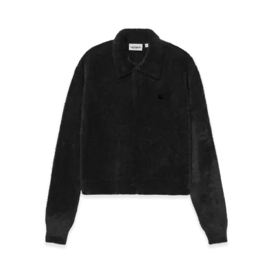 Carhartt WIP Women's L/S Maine Polo Sweater "Black/Black"