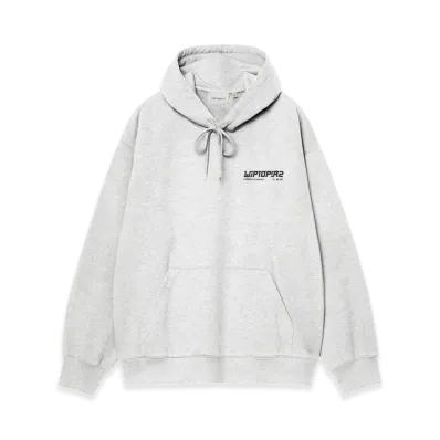 Carhartt WIP Hooded Wiptopia II Sweatshirt "Ash Heather"