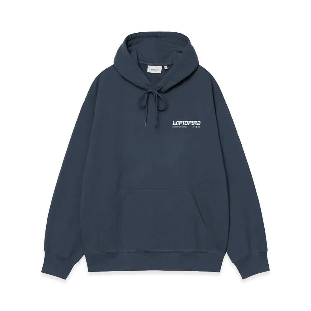 Carhartt WIP Hooded Wiptopia II Sweatshirt "Blue"