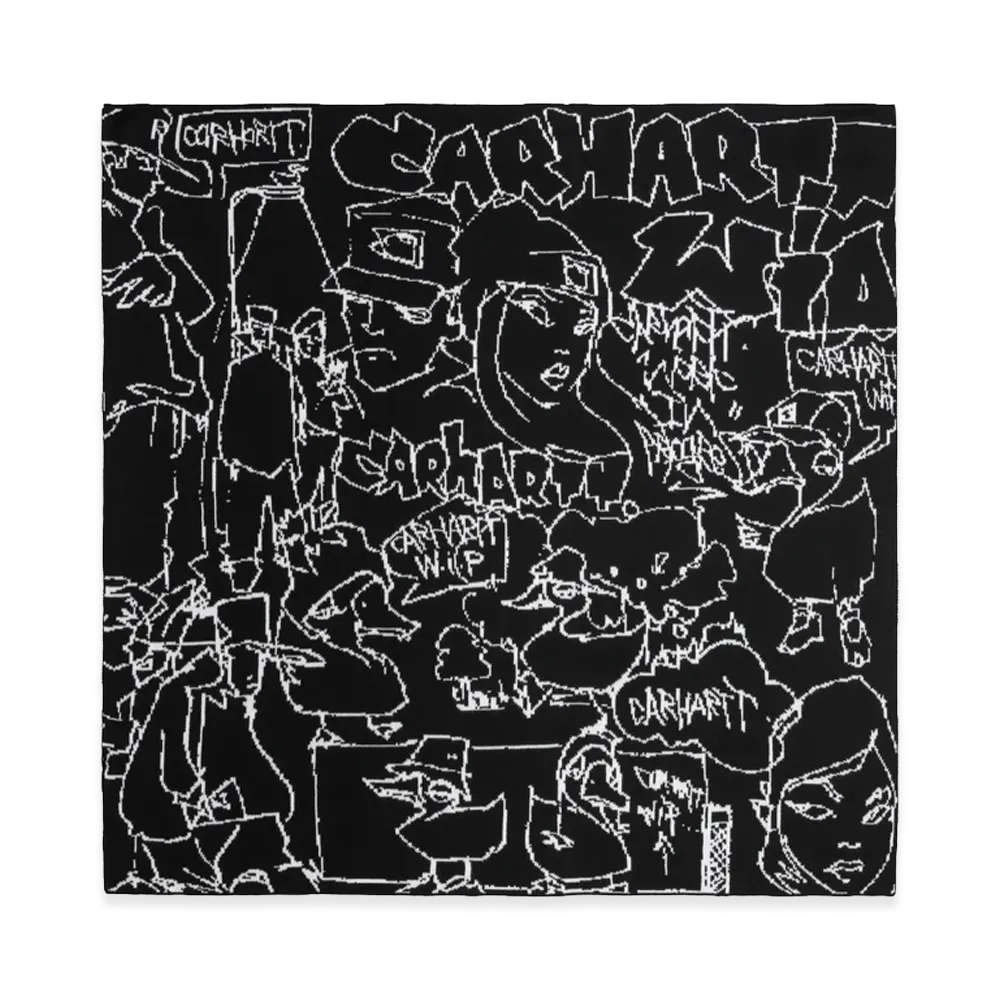 Carhartt WIP Blinkerfluid Bandana "Black/Wax"