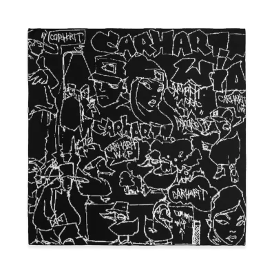 Carhartt WIP Blinkerfluid Bandana "Black/Wax"