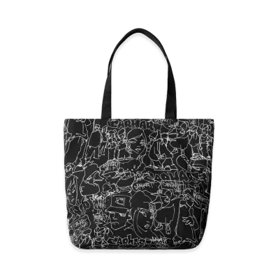 Carhartt WIP Blinkerfluid Tote "Blinkerfluid Print/Black"