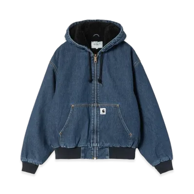 Carhartt WIP Women's OG Active Jacket "Blue Stone Washed"